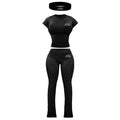 Black Essence 3piece Pants Set